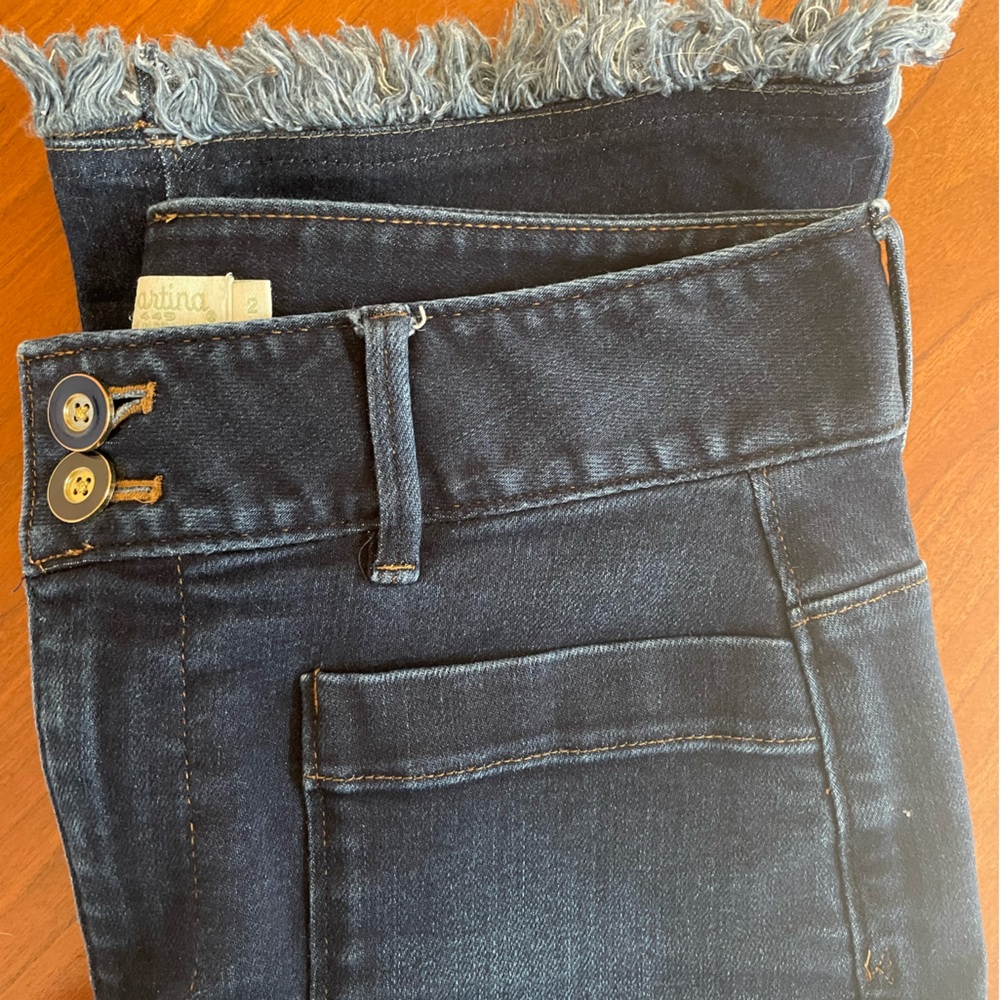 Spartina 449 Juliette High Rise Jean Ocean Palm Wash - Picture 6 of 10